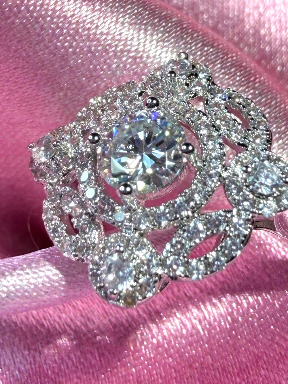MYSTERY PULL!  Brand New Moissanite Ring - Picture 11 of 11